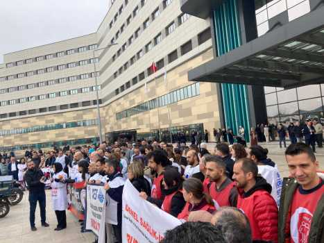 Sağlıkta şiddet basın açıklaması 18.03.24